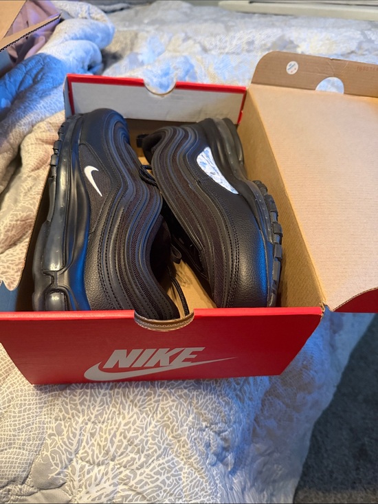Nike Other - Nike Black Air Max 97 Sneakers with White Swoosh